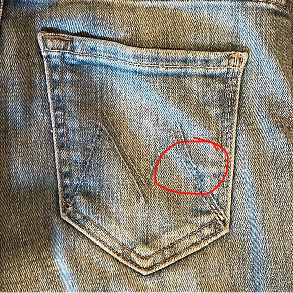 Mother Jeans Stunner Zip Ankle Step Fray - Picture 8 of 8